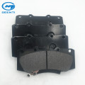 Semi-metallic car disc brake pad FOR TOYOTA HILUX 2015-2016 KD2389